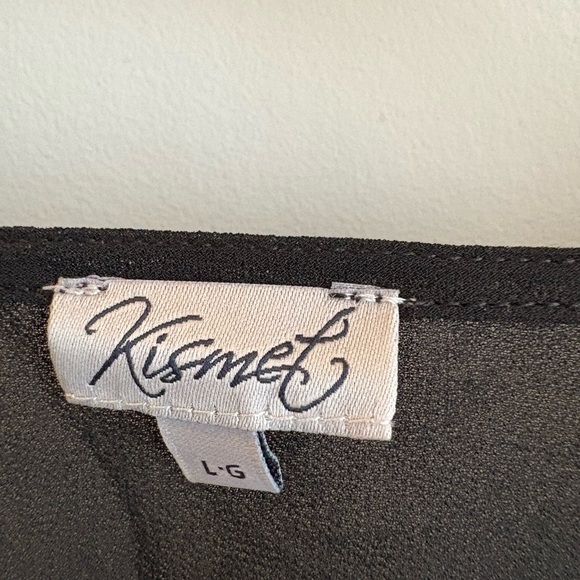 Women's Black Lace Top - Picture 2 of 3